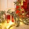 Christmas Garland with Lights Pine Cones Garland Wreath Christmas Decor
